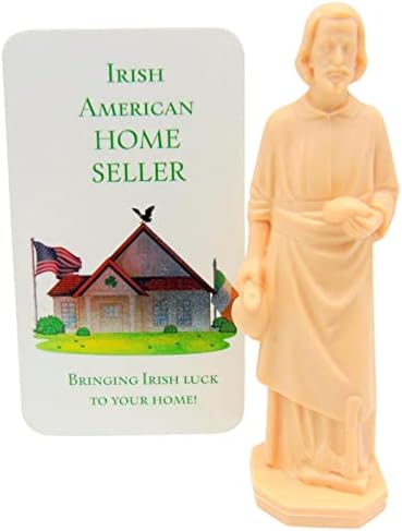 Вестмон работи статуа на Свети Јосиф за продажба на домови ирско издание со инструкции за картички и домашна молитва