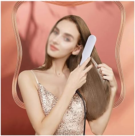 Vogue повеќефункционална четка за зацрвстување на косата 2 во 1 загреана коса топла чешел четка против четката за стилизирање на четка