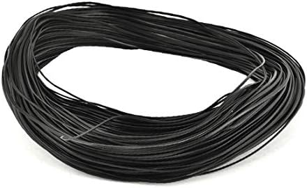 Нова LON0167 PVC обложена електро галванизирана железна жица со дијаметар од 0,35 мм 200м црна (PVC-Beschichtetes Galvanisch