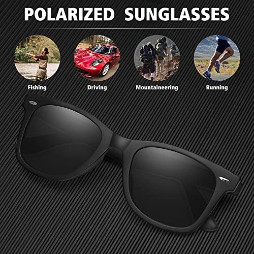 ПОЛАРИЗИРАНИ Очила За Сонце За Мажи Жени Класични Ретро Очила За Сонце за Возење Риболов Ув Заштита