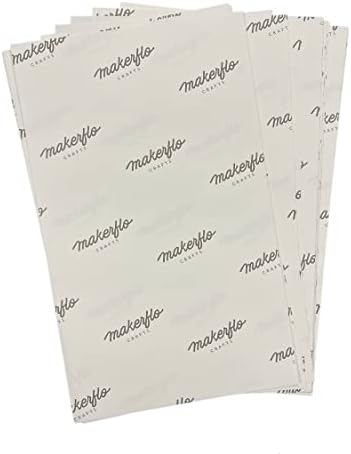 Хартија за сублимација на Makerflo 8,5 x 14 инчи, 100 премиум листови, хартија за пренос на топлина за занаетчиство, лесен за