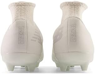 Нов биланс Унисекс Текела V4 Magique FG фудбалски чевли, бело/бело, 11 американски мажи