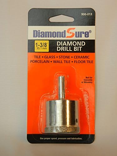 1-3/8 35,1 мм Дијамантсура дијамантска дупчење бит дупка пила за стакло, плочка, гранит, керамика, порцелан, камен