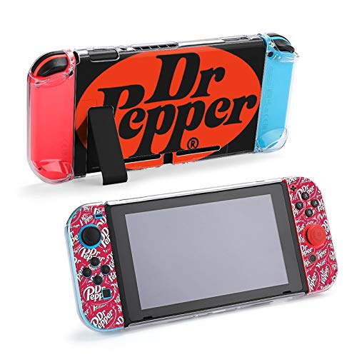 Д -р пипер д -р пиперка TPU носејќи заштитна обвивка за контрола на конзолата Nintendo Switch