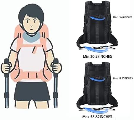 Руру мајмун 30L пешачки ранец, водоотпорен лесен пакет за велосипедско скијање кампување