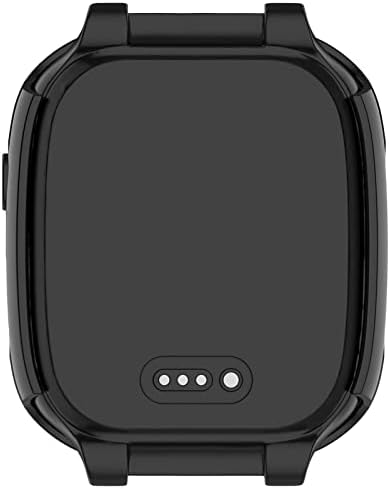 Awaduo Smartwatch Комплетно покритие за покривање на компјутерот со заштитен капак со каленски стаклен екран Компатибилен со Xplora X5 Play, меки и издржливи додатоци за часовни