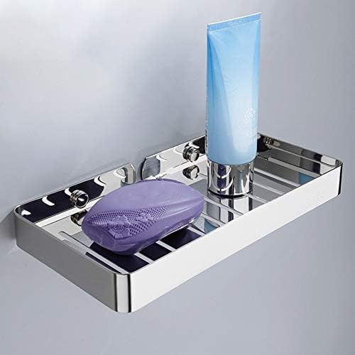KLHHG, не'рѓосувачки челик, сопственик на бања за бања, монтиран сапун кутија Организатор, контејнер сад за домаќинства