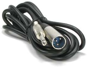 ACCL 100FT XLR 3P машки до 1/4 Небалансиран кабел за микрофон, 2 пакувања
