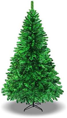 5 'Зелена класична бор елка вештачки реални природни гранки-нелит 150 см нови