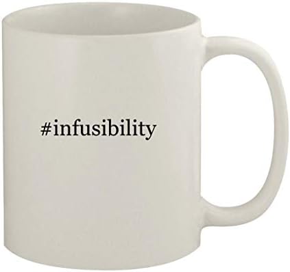 Подароци на Ник Нок infusibility - 11oz керамичко бело кафе, бело