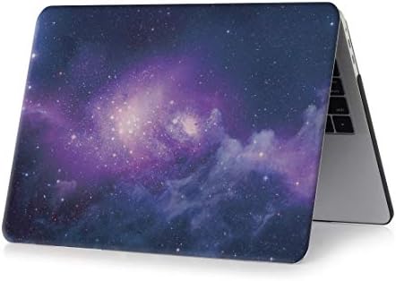 Хаијун торби за мобилни телефони Сини starвездени небо шема лаптоп вода декорации компјутер заштитен случај за MacBook Pro 13.3 инчи A1989 торби