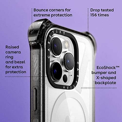 Casetify отскокнување iPhone 14 Pro Max Случај [6x Воено Одделение Пад Тестирани / 21.3 стапки Капка Заштита/Компатибилен Со Magsafe] -