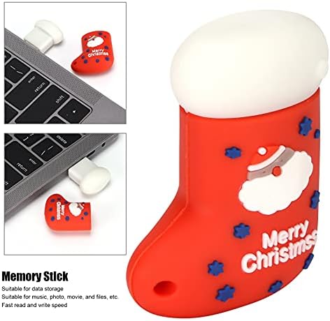 Mumisuto USB Flash Drive 2.0 ， Божиќни чорапи облик U диск Disk Drives најголемиот дел палецот на палецот меморија стап за
