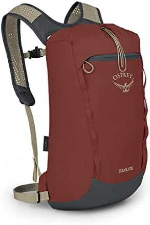 Osprey Daylite Cinch Daypack, Acorn Red/Tunnel Vision Grey, o/s