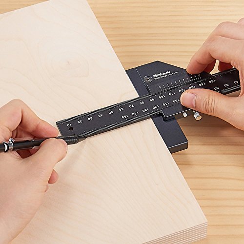 Професионален мерач на скрипта за скрипти за мерење и обележување на Woodraphic Signatur