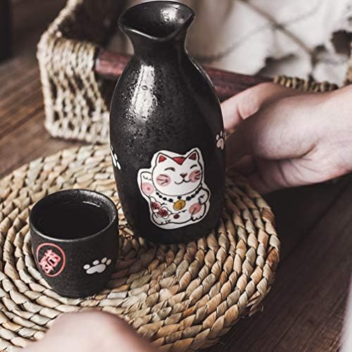 Hemoton lip Gloss Set јапонски ради постави традиционални чаши за чаши поставени керамички чаши за вино 200 мл за домашна канцеларија рачно