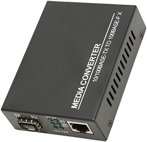 Прекинувач на Ethernet Vingvo SFP, LED индикатор за конвертор на медиуми со влакна од 120 км, 100 метри целосна половина дуплекс приклучок