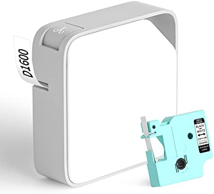Vixic Lable Maker D1600 Bluetooth етикета печатач преносен производител на етикета машина со лента компатибилна со iOS Android,