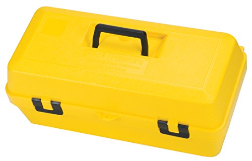 MSA 10012530 полиетилен единечна единица за носење со рачка за сите респиратори за бегство, жолта