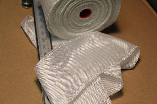 1 ролна лента за ткаенини од фиберглас -2 широка 30 јарди засилување Е -стакло обичен ткаат