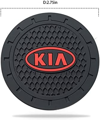 Држете го држачот на купот на автомобили Ајатана, компатибилен со Kia Sportage Вклучен силиконски не-лизгачки моден автомобил за внатрешни