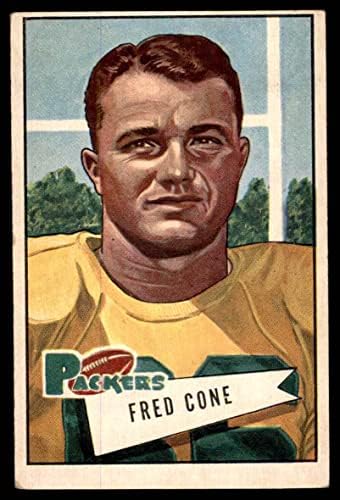 1952 Bowman 33 Fred Cone Green Bay Packers VG Packers Clemson