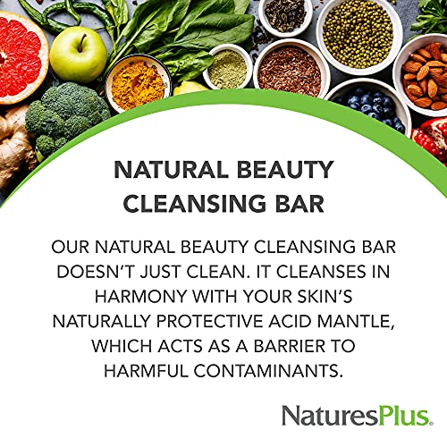 NaturesPlus Природни Убавина Чистење Бар-3.5 мл, Пакет на 3-Чистење, Смири &засилувач; Заштита На Кожата-Со Витамин Е, Алантоин,