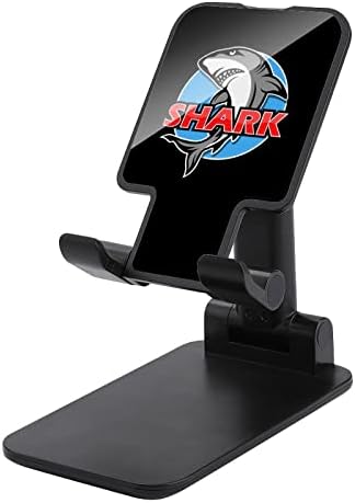 Цртана ајкула смешна преклопна десктоп мобилна мобилен телефон, преносни прилагодливи додатоци за биро
