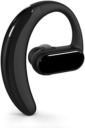 Qiyuds Bluetooth слушалка-V5.0 Ultralight безжичен слушалки мобилни телефони слушалки со микрофон, рачни слушалки 16 часа за возење/бизнис/канцеларија