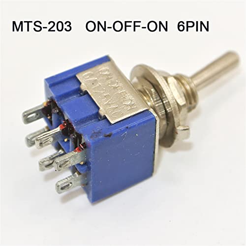 Прекинувач за прекинувачи за менување 5 парчиња 2 парчиња 2 Позитивни 3 Позитивни прекинувачи за заклучување на позицијата MTS-102/103/202/203