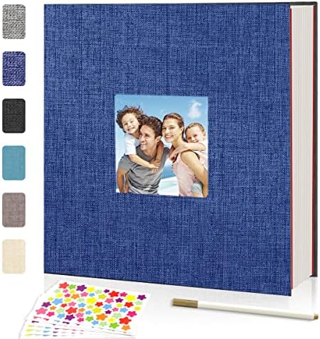 Yonovo 60 страници Голем албум со фотографии, подарок на мајката Денот на мајката 11x10.6 инчен фото албум самостојно за 2x3 3x5 4x6