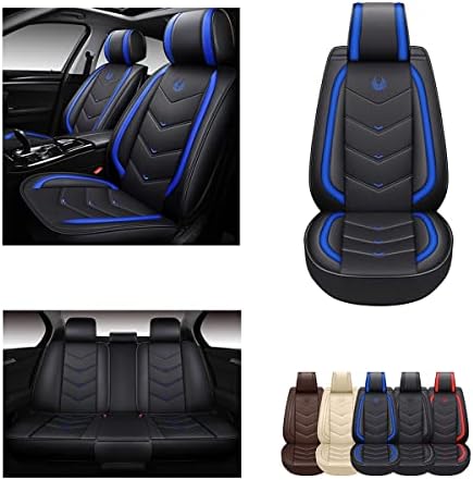 Оазис авто-автомобилско седиште опфаќа додатоци Комплетна поставена премија Nappa кожа заштитник за перничиња Универзално вклопување за повеќето автомобили SUV пик-?
