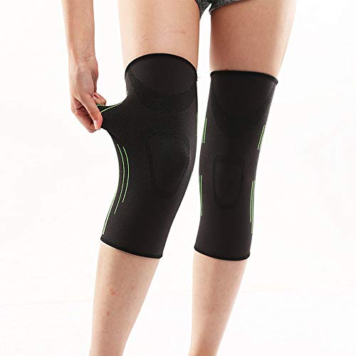 2 парчиња Компресија на ракав за заграда на коленото, поддршка на единечен заграда на коленото за мажи кои работат теретана за тежина на
