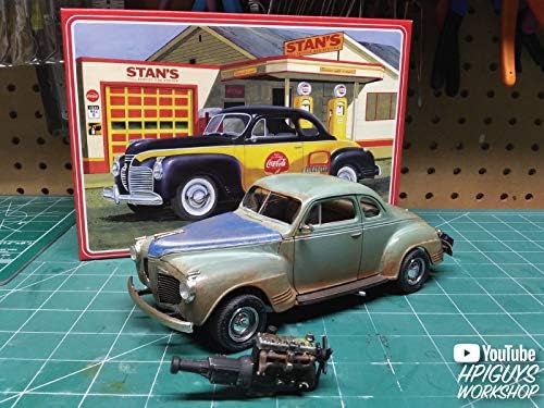 AMT 1941 PLYMOUTH COUPE 2T 1/25 SCALE MODEL COTE