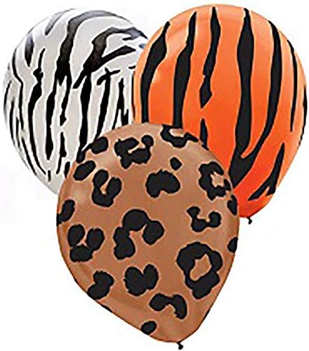 Животински Печатење Латекс Балони | Пакет од 20 / Партиски Декор
