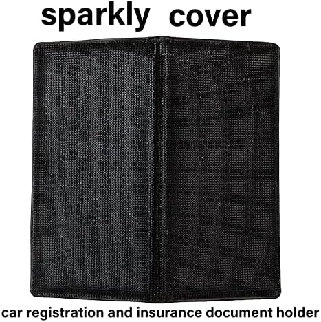 Држач за регистрација и документ за осигурување на автомобили Ервуба, Организатор на кожени возила на ракавици за ракавици, држач