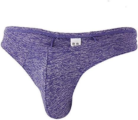 Менс долна облека бикини брифинзи секси u булбучна торбичка со ниска половината еротска долна облека бикини брифинзи тенок