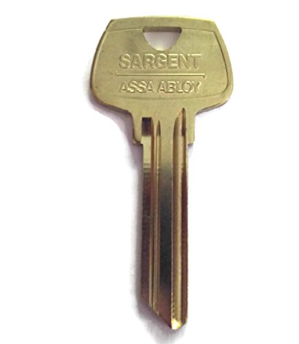 Sargent 6 Pin Key Blank 6275 RJ Keyway, PKG од 10, фабрички оригинал