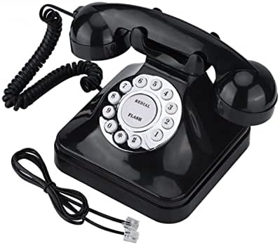 Едоса Телефонски стари телефони за домашна хотелска канцеларија декорација ретро гроздобер телефон домашен фиксна телефонска десктоп