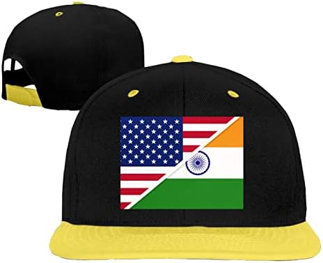 Хифенли Индиско Знаме И Американско Знаме Хип Хоп Капа Капи Момчиња Девојчиња Капи Бејзбол Капи