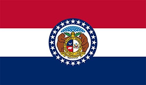 Мисури државно знаме налепница за налепници за налепници за налепници на браник