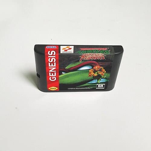 Борци на турнири во Lksya Turtles - 16 битни картички за игра за MD за Mega Megadrive Genesis video Game Console Catertid