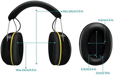 Заштитник на слухот SMOSTART со Bluetooth, безбедност на увото за намалување на бучавата, 28dB бучава Откажување на слушалките за