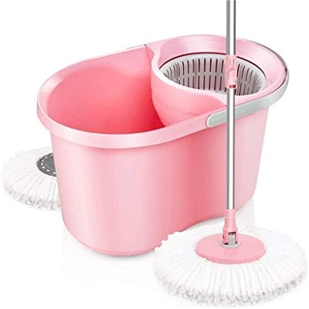 Mop Spint Mop 360 ° Self Wringing Spinning Mop Mop Microfiber Mop Heads лесен за употреба и складирање