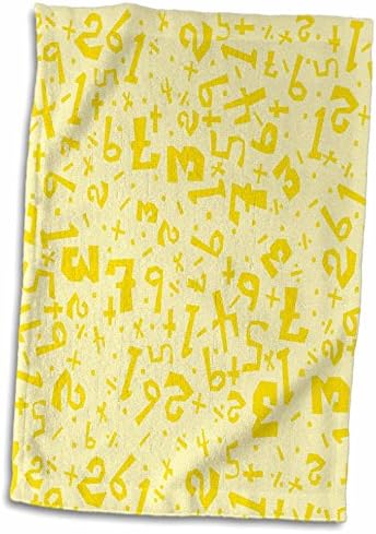 3drose Florene Childrens Art - жолти броеви - крпи
