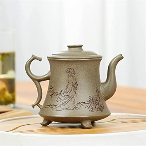 Чајник пурпурен песок чајник славен мајстор рачно изработена сурова руда рак школка сина чај со чајни чајни чајни чајни чај