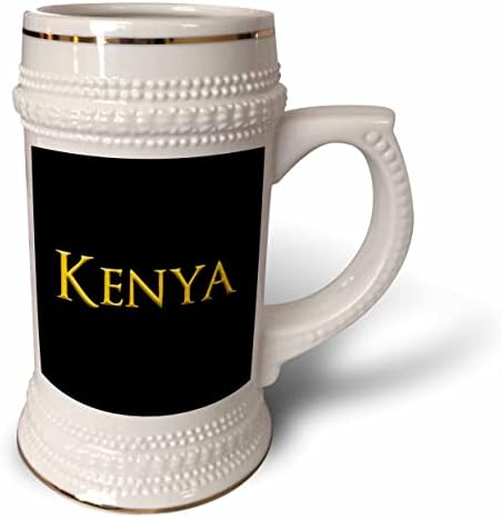 3дроза кенија заедничко име на жената Во Америка. Жолта на црн шарм - 22оз Штајн Кригла