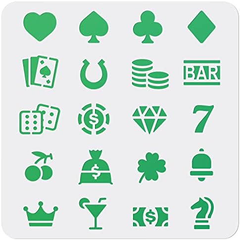 МАЈОЈИДИЈА Играње картички за картички 11,8 × 11,8 Сликање картичка за играње на матрици што можат повторно да се користат