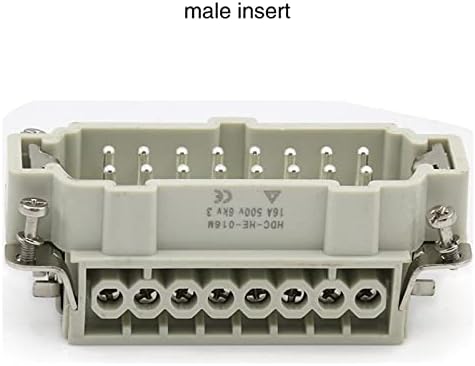 СОЈЕН 1PCS 16 основни Правоаголни Тешки Конектор Задник Тип Тој-016 Водоотпорен Приклучок Конектор ЗА Воздушната Индустрија 16А