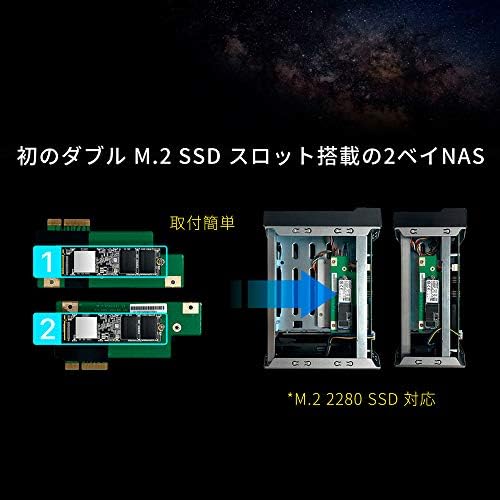 Asustor AS6602T | Scockerstor 2 | Мрежно Прикачено Складирање | 2.0 GHz Quad-Core, Две 2.5 GbE Порта, Три 3.2 USB Порта, 4GB RAM DDR4,